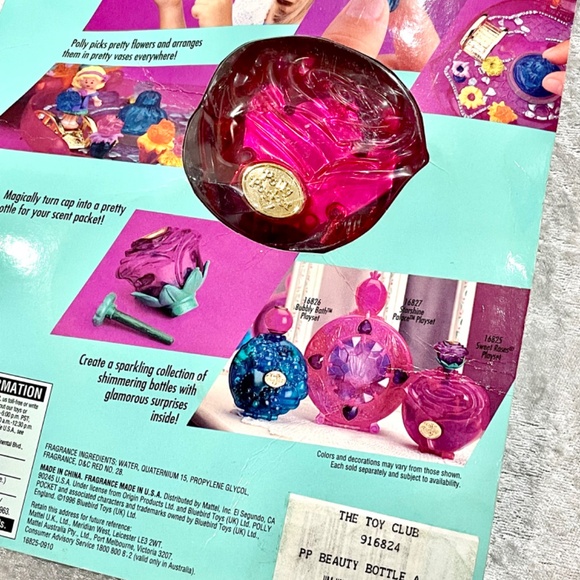 Vintage Bluebird Polly Pocket Sweet Roses BRAND NEW IN BOX 1996 Sparkle Surprise - Picture 5 of 8
